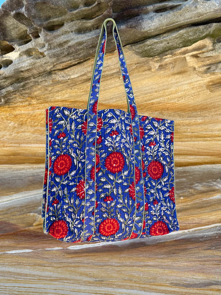 House of Prints | Tote bag | Hand block print | eco-friendly | large