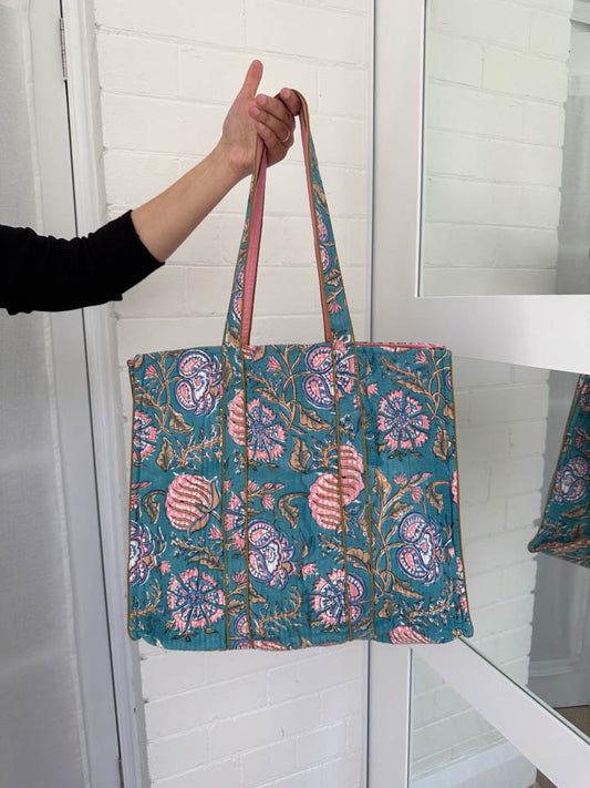 House of Prints | Tote bag | Hand block print | made in India 