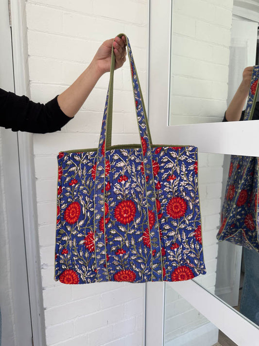 House of Prints | Tote bag | Hand block print | trendy | stylish
