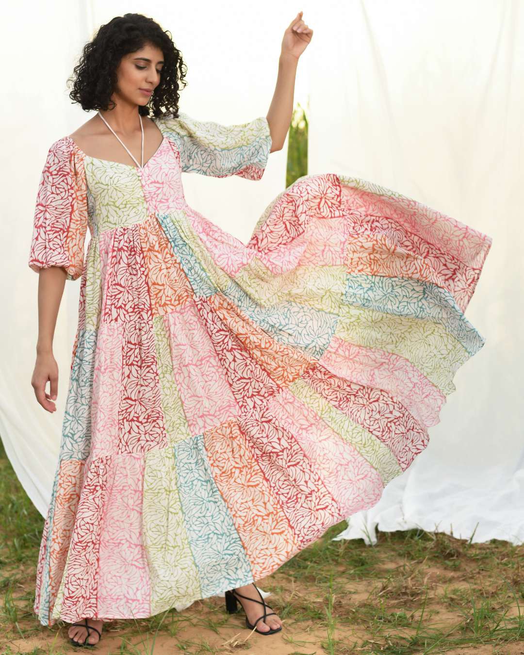 ELENA MULTI-COLOR DRESS