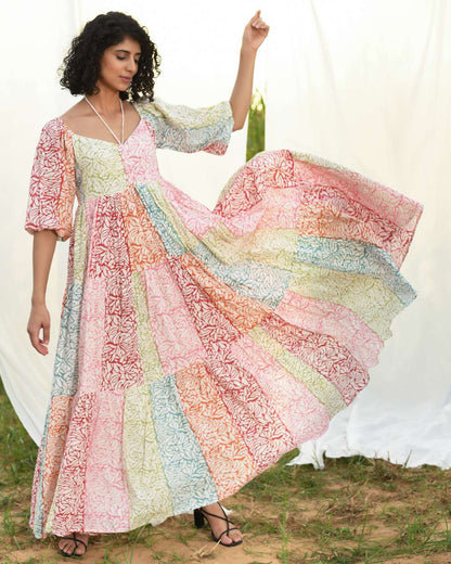 ELENA MULTI-COLOR DRESS