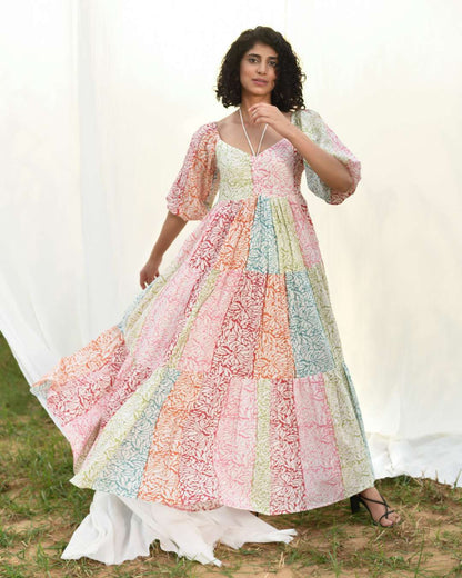 ELENA MULTI-COLOR DRESS