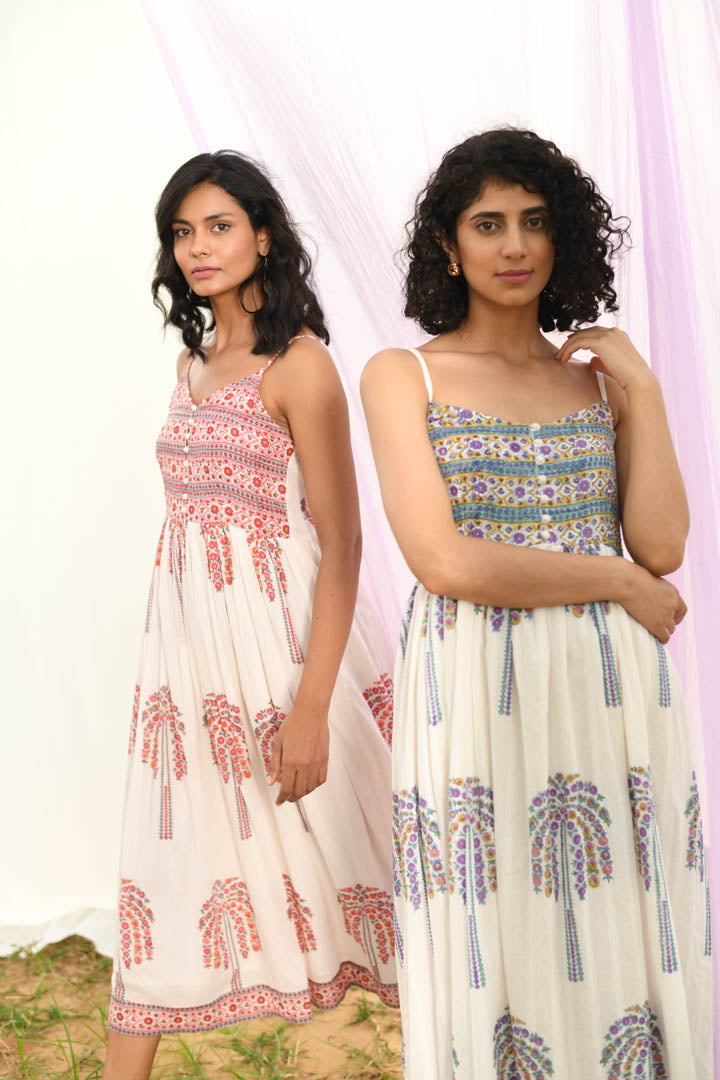 House of Prints | Dress | Hand block print | brunch | holiday | cotton 
