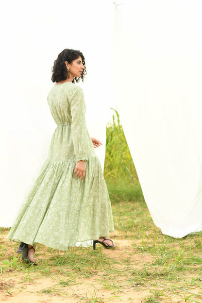 House of Prints | Dress | Hand block print | full sleeve | casual | holiday 