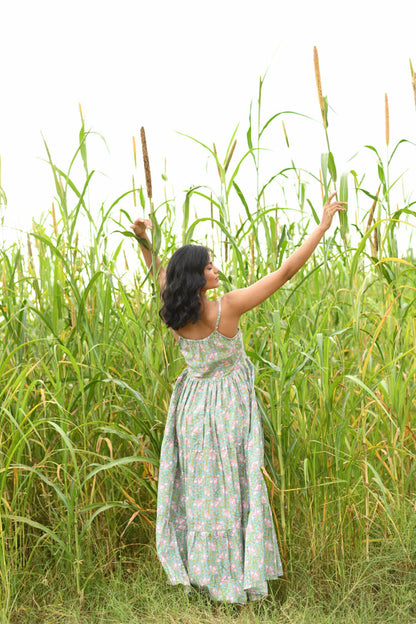 House of Prints | Dress | Hand block print | floral | cotton | casual 