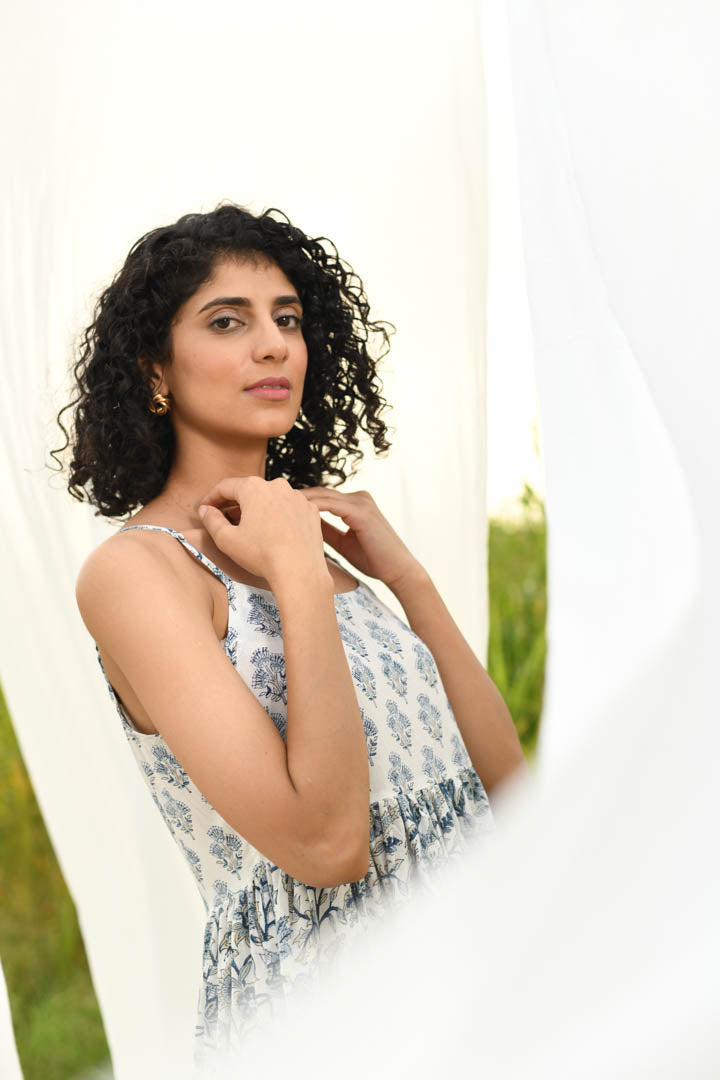 House of Prints | Dress | Hand block print | cotton | floral | maxi | summer 