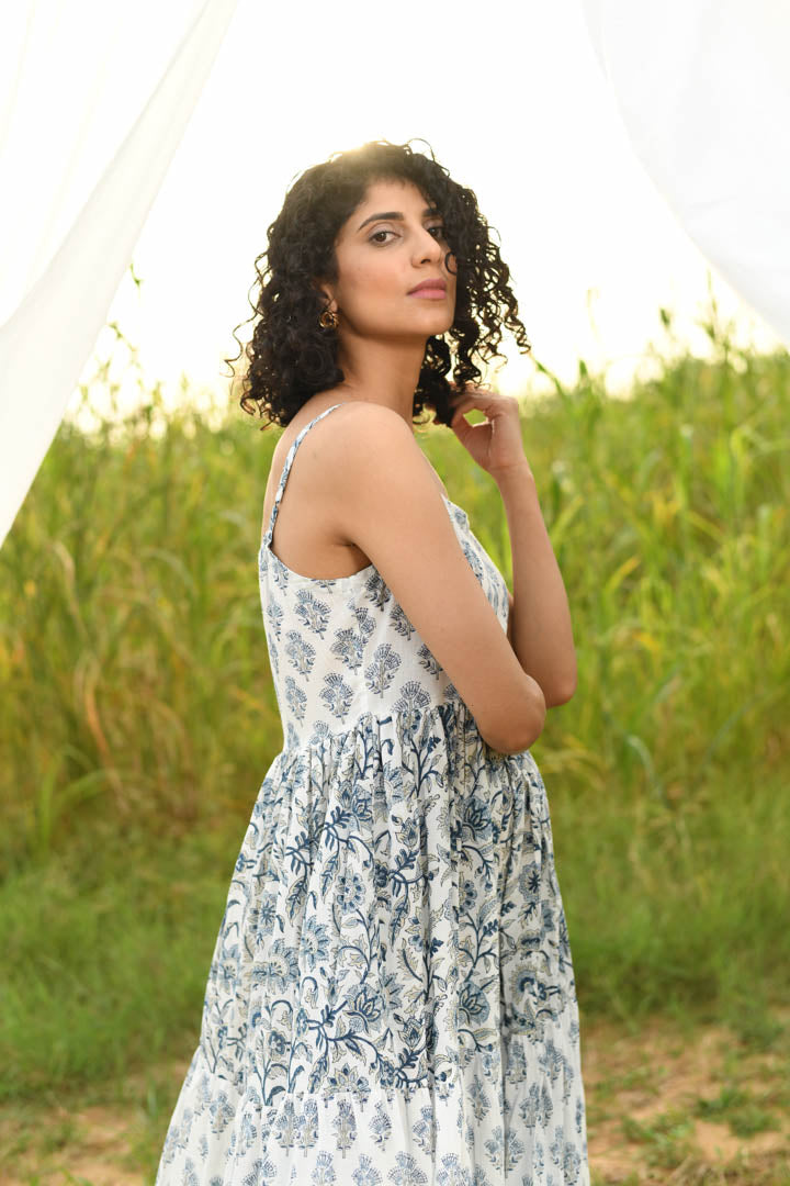 House of Prints | Dress | Hand block print | Cotton | floral