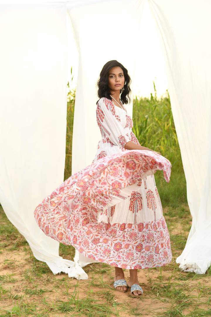 House of Prints | Dress | Hand block print | Maxi 