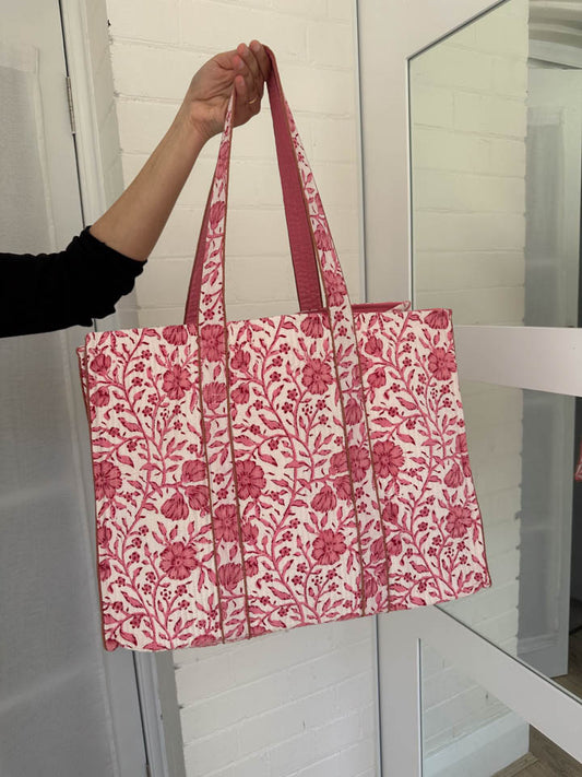 House of Prints | Tote bag | Hand block print | travel | work