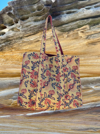 House of Prints | Tote bag | Hand block print | trendy | slow fashion 