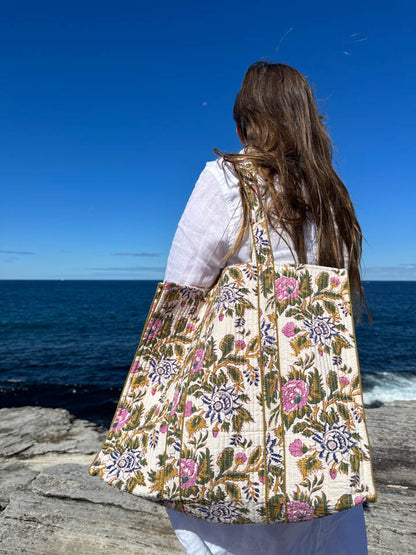 House of Prints | Tote bag | Hand block print | Best patterned