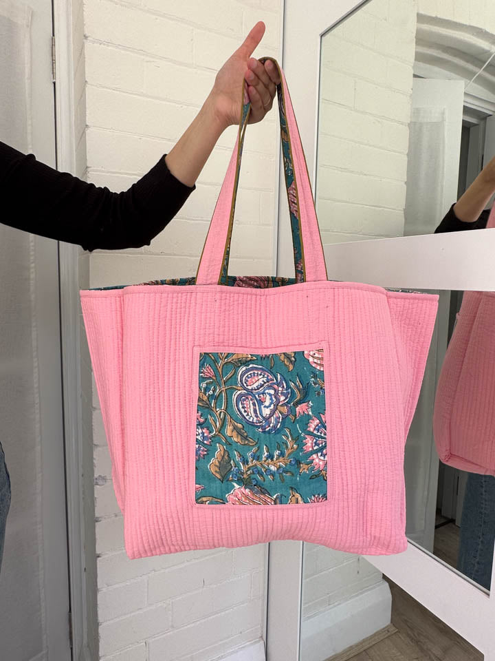 House of Prints | Tote bag | Hand block print | large | unique 