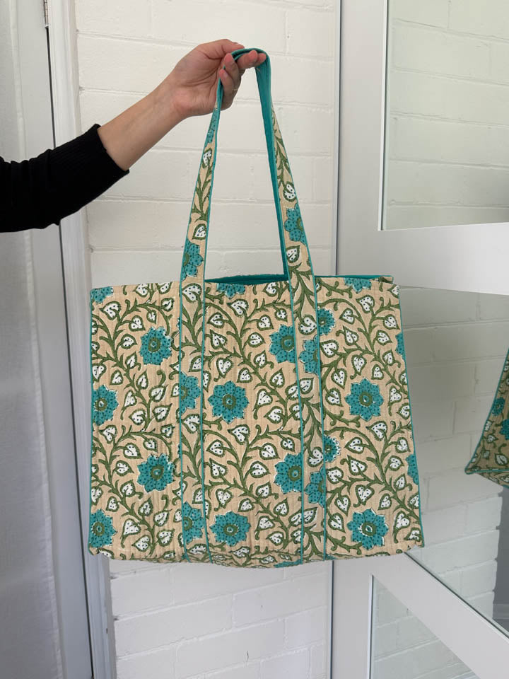 House of Prints | Tote bag | Hand block print | unique | designer 
